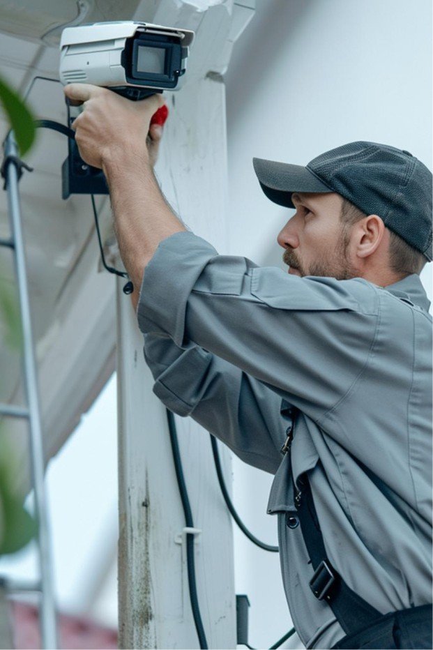 Instalação de Camera de Segurança